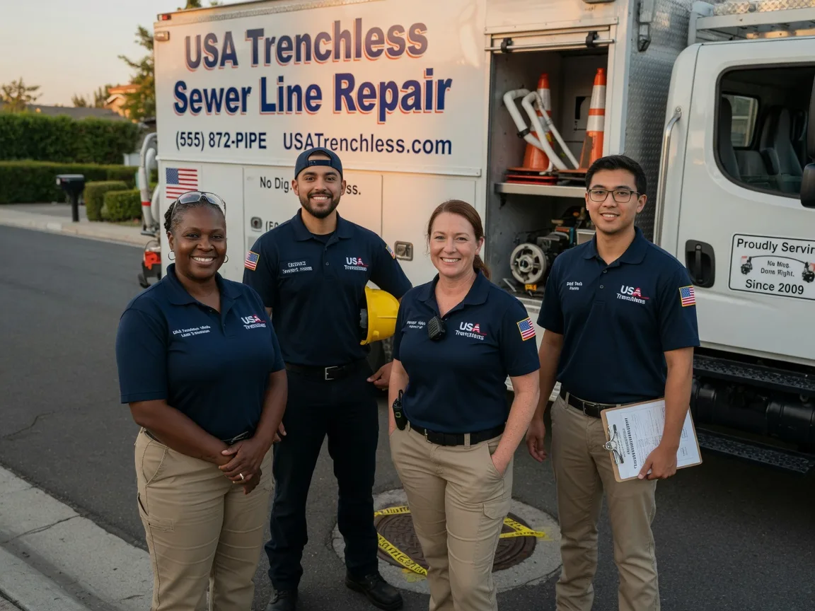 Sewer Line Repair company in Joy, IL